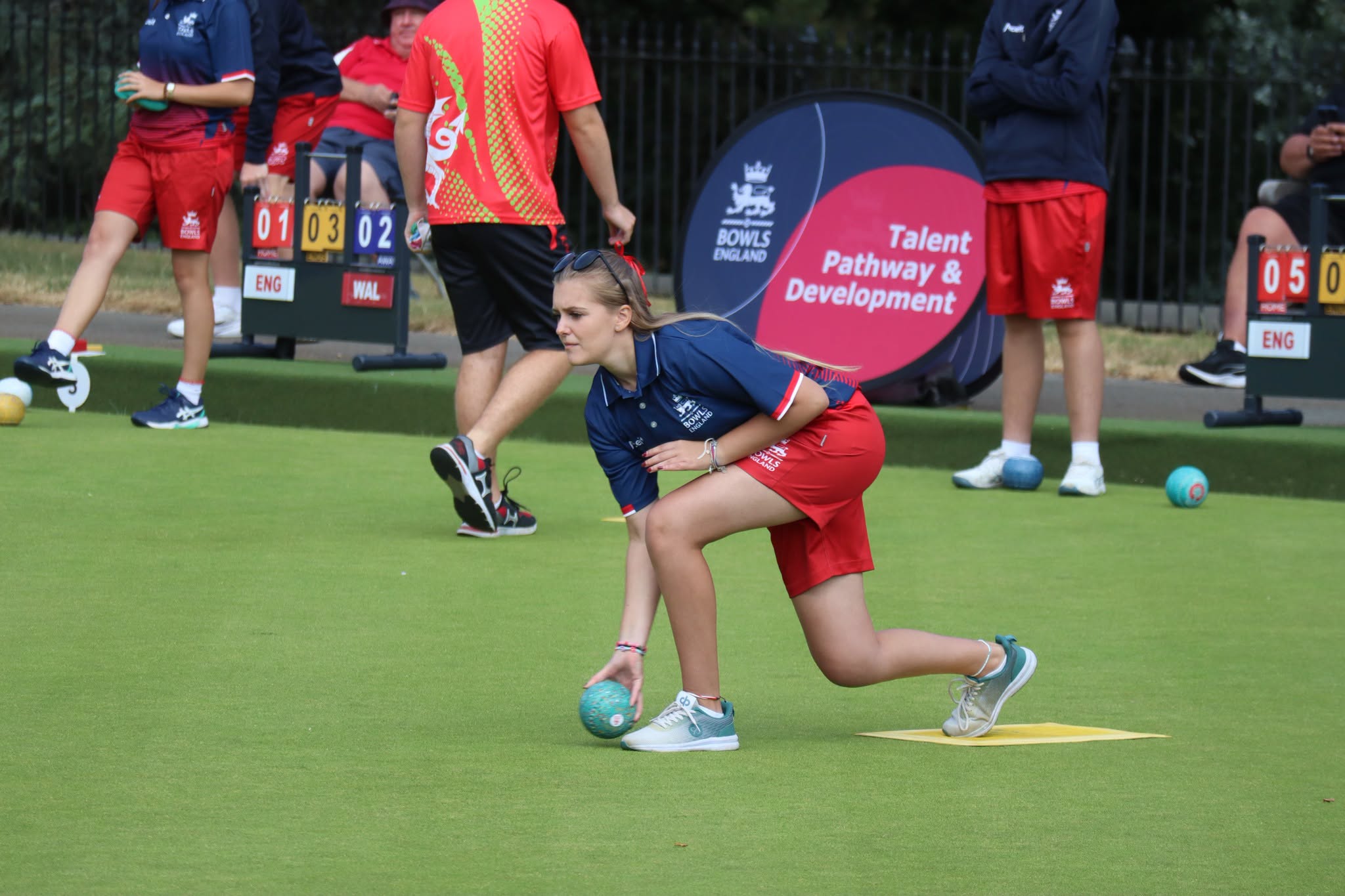 The First Session Of The 2026 British Bowls U18 International Series Is Well Und...