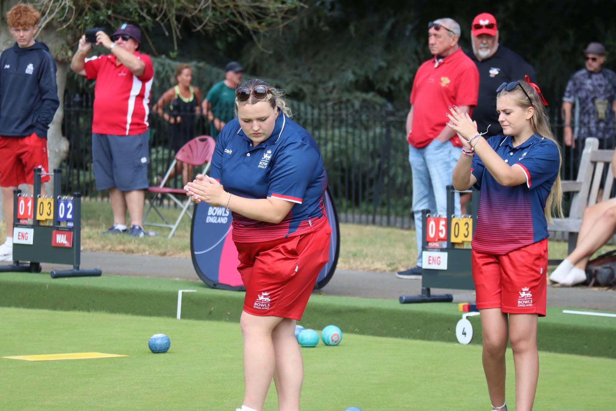 The First Session Of The 2026 British Bowls U18 International Series Is Well Und...