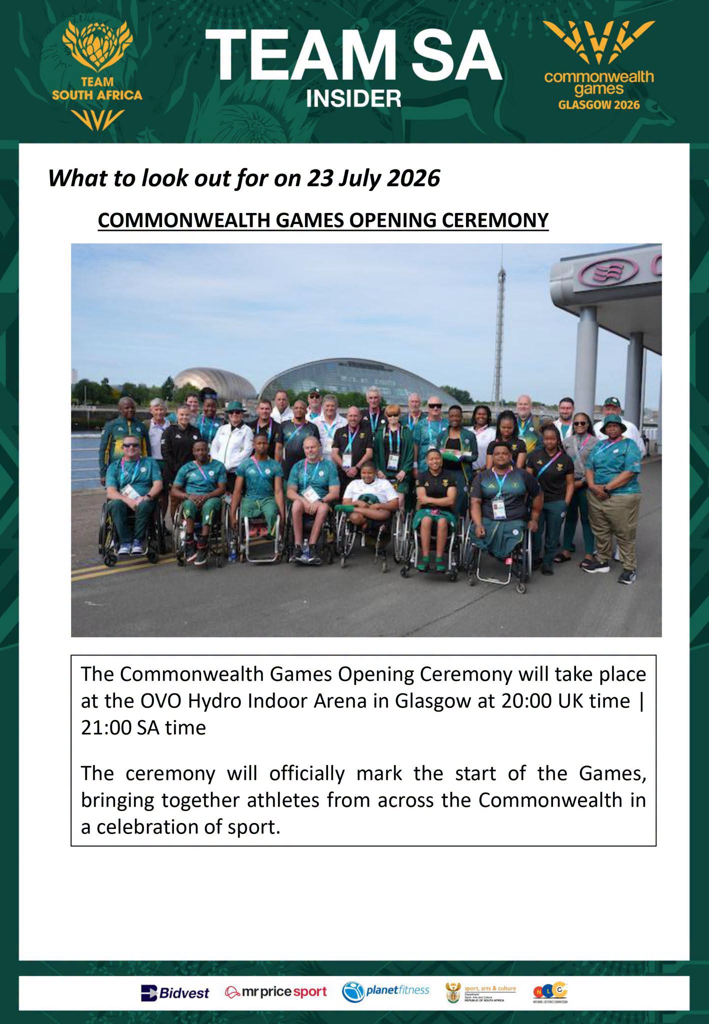 Team Sa Insider 23 July 2026 #bowlssouthafrica #commonwealthgames