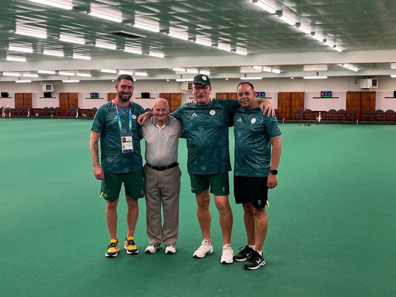 Practice Day For The Team. #bowlssouthafrica #commonwealthgames