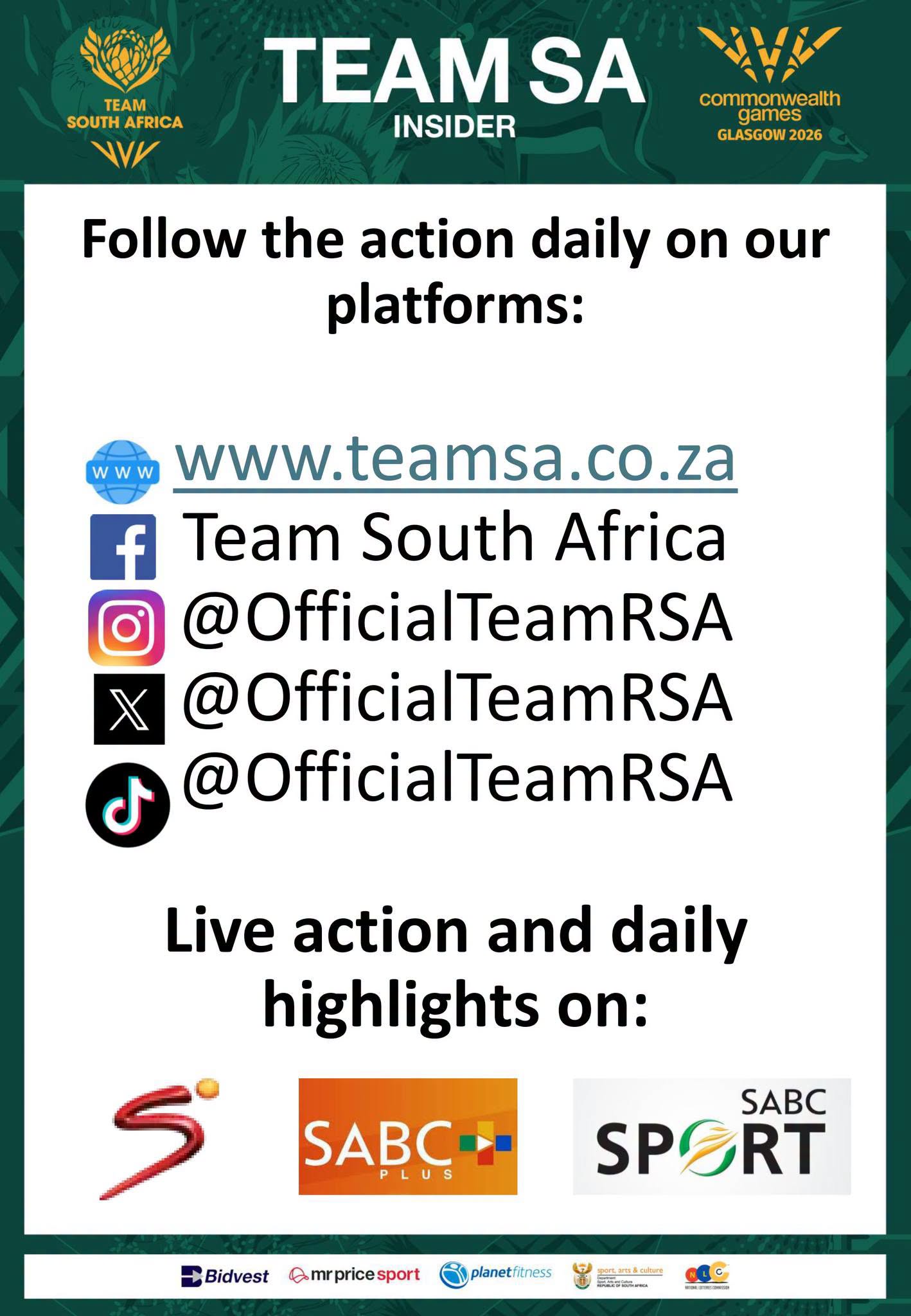 Team Sa Insider 23 July 2026 #bowlssouthafrica #commonwealthgames