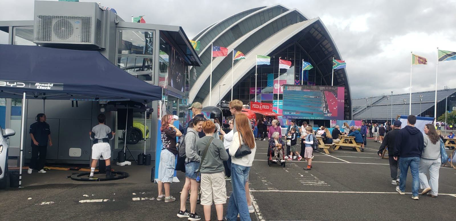 The Team Found The Glasgow 2026 Commonwealth Games Mascot While Exploring. #bow...