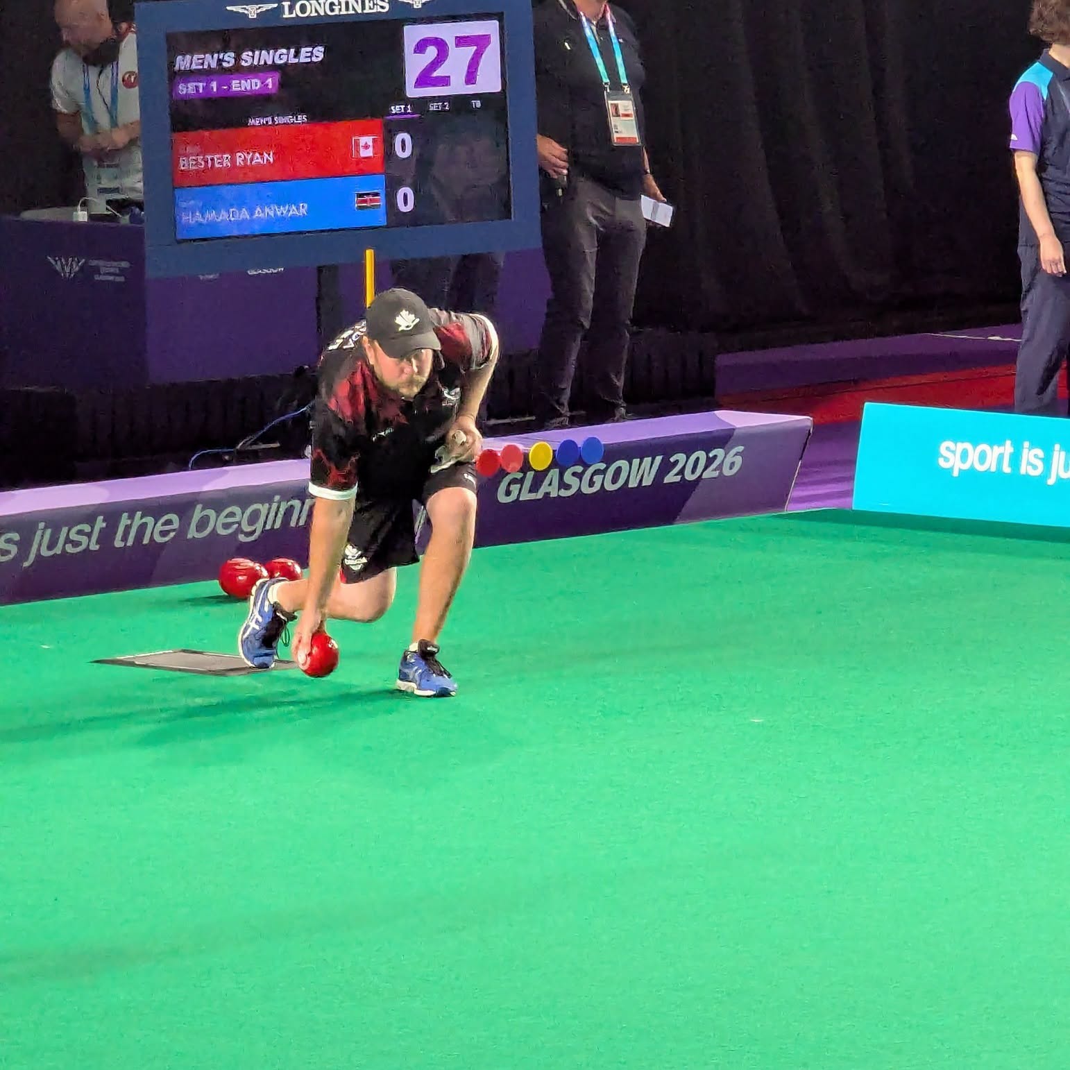 A Few Snapshots From The First Couple Days At The Commonwealth Games In Glasgow!...
