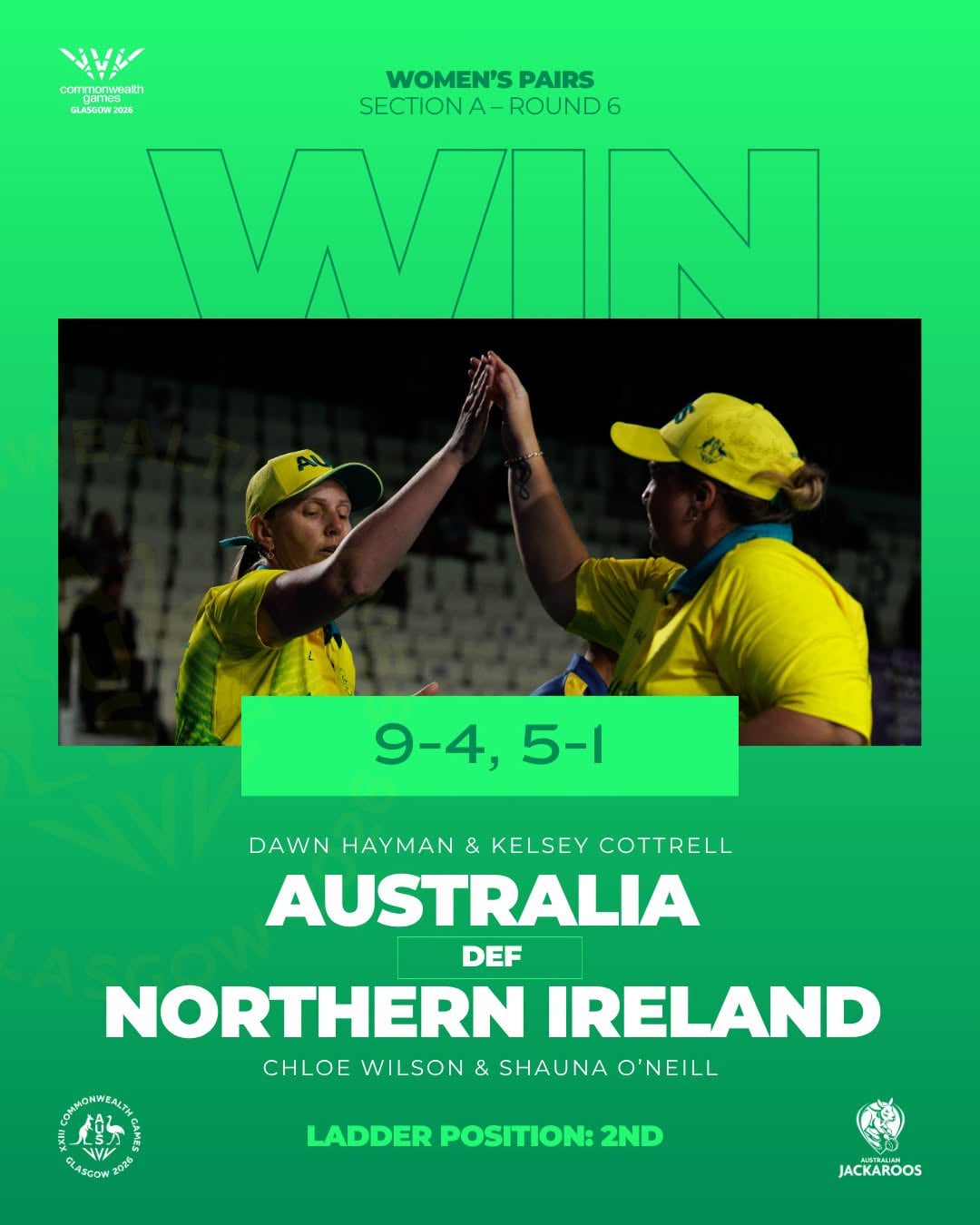 A dominant display from Dawn Hayman and Kelsey Cottrell sees them defeat Northe…