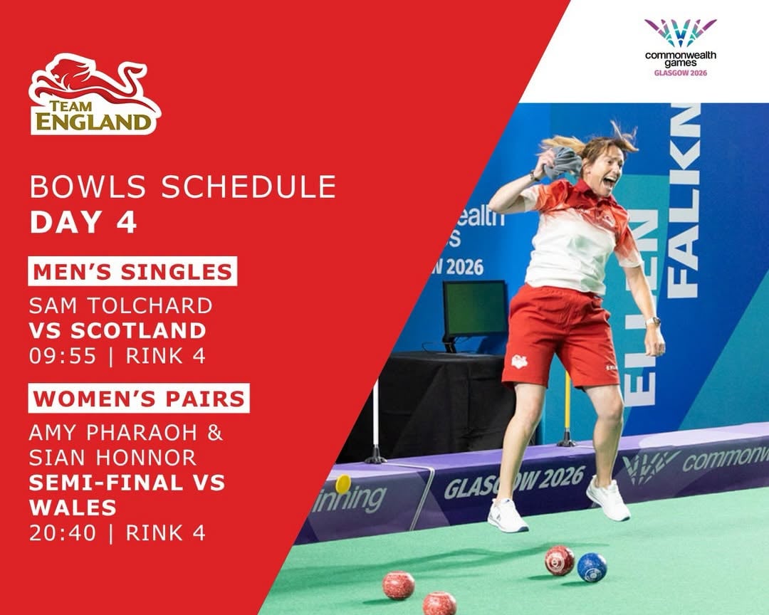 A look at the schedule for what should be an epic Day 4 of Bowls & Para Bowls at…