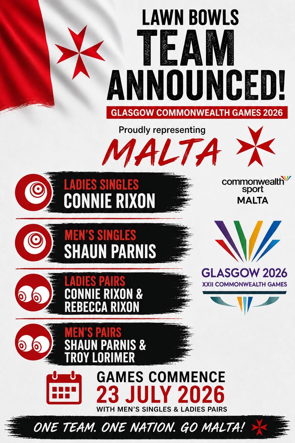 Congratulations To Our Players On Their Selection Representing Malta At The Upco...