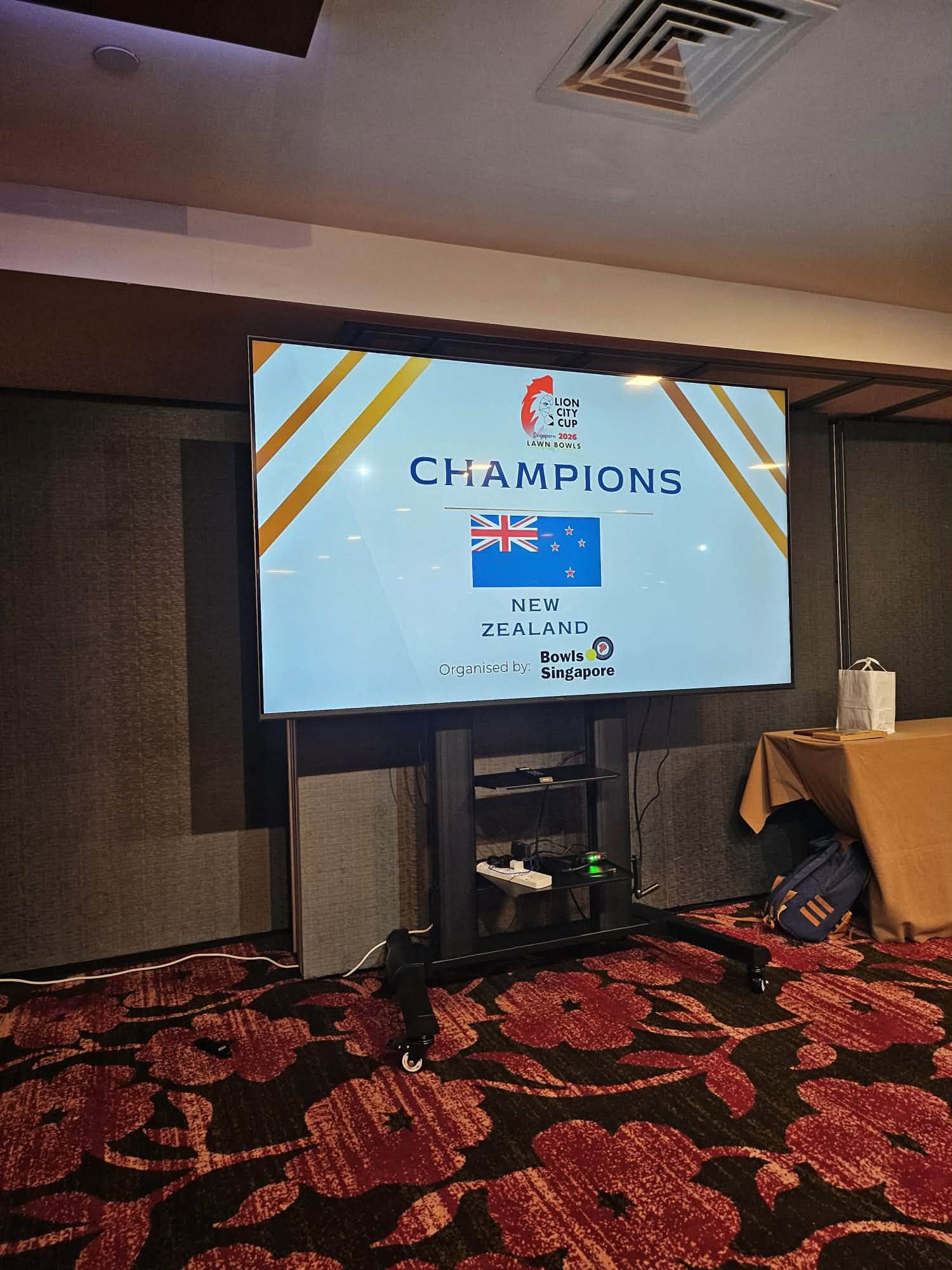 Delighted To Have Managed And Coached The New Zealand Bowls Team Over The Last W...