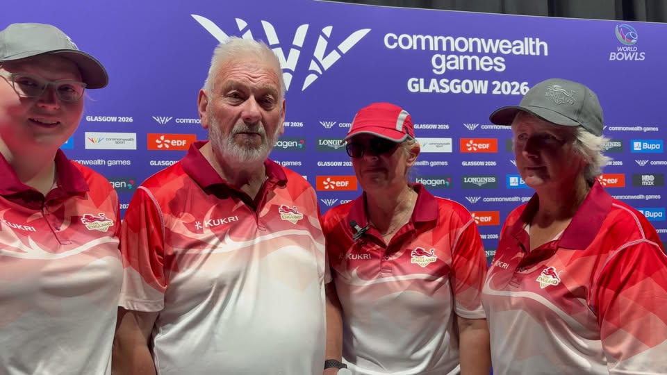 England’s Para Mixed Pairs B2–b3 Team Of Ron Homer And Sally-Ann Lewis-Wall, Alo...