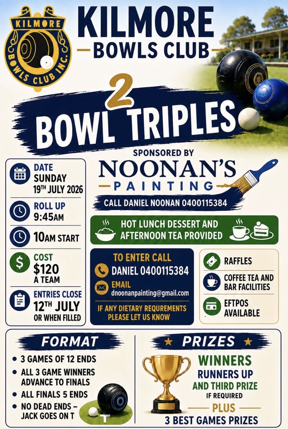 2 Bowl Triples flyer