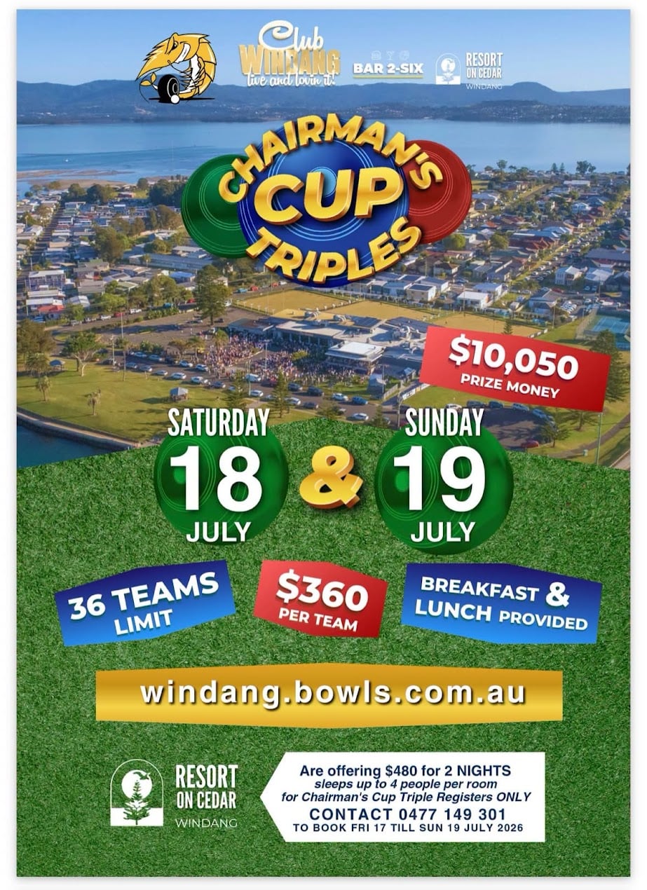 Chairman’s Cup Triples flyer