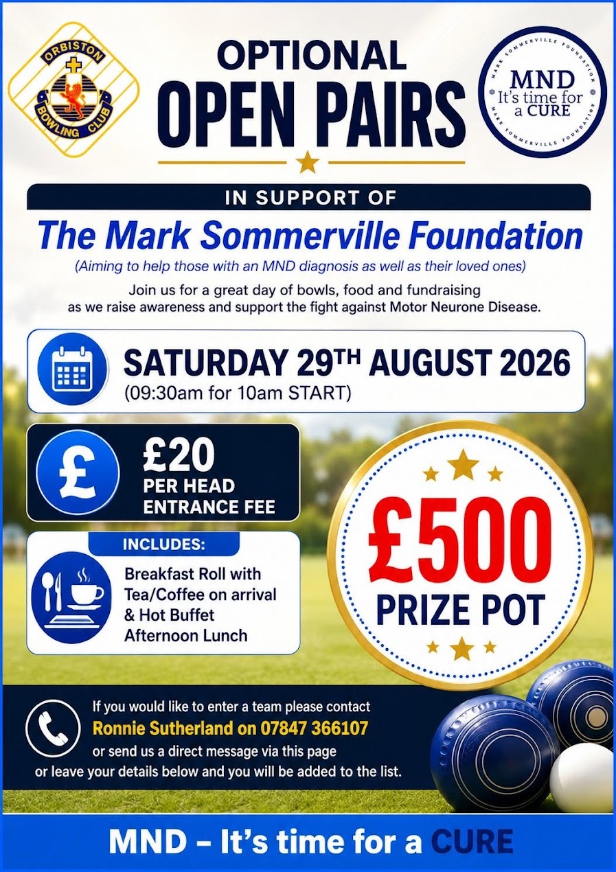 Optional Open Pairs flyer