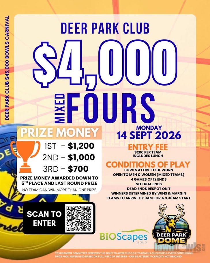 Deer Park $4,000 Mixed Fours