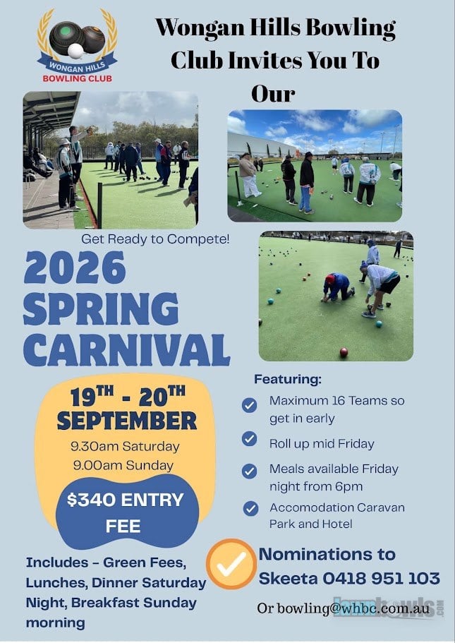 2026 Spring Carnival flyer