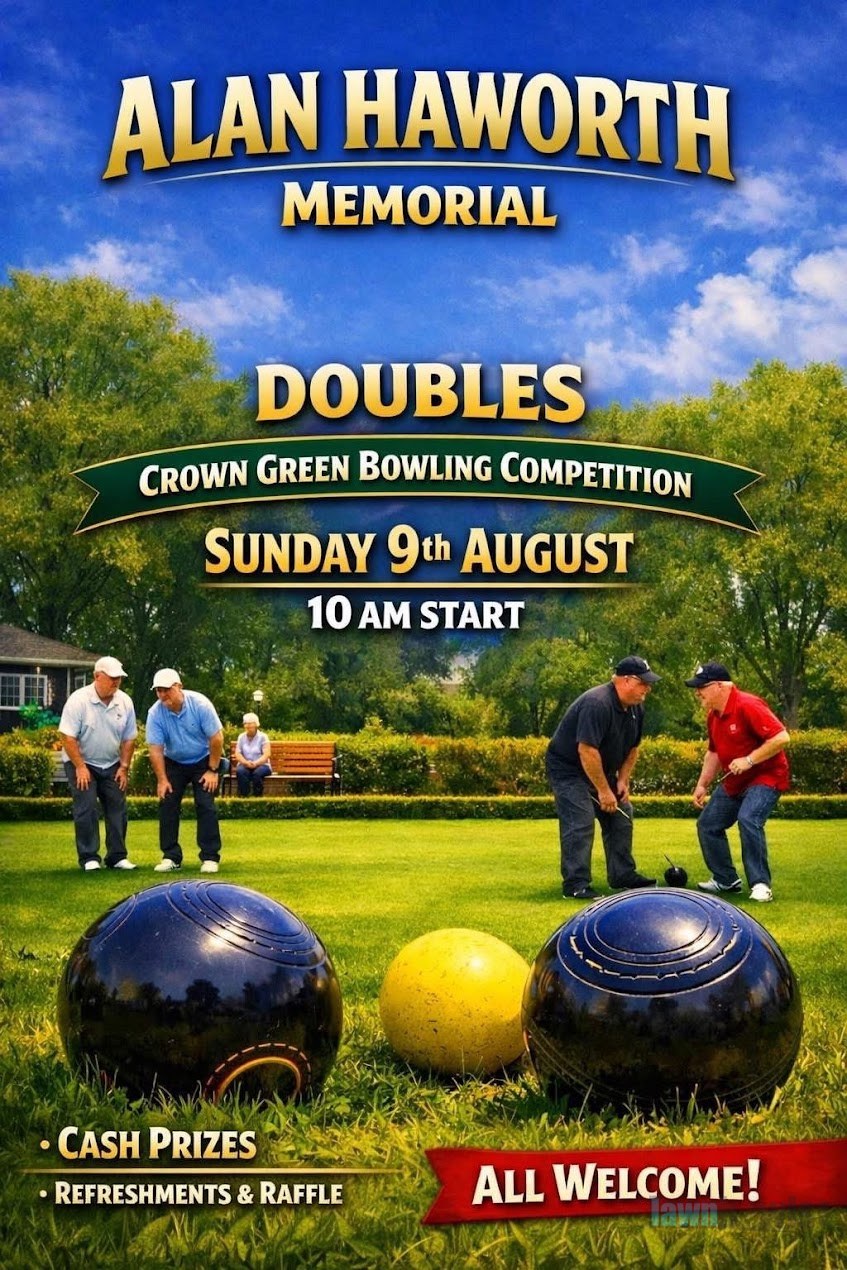 Alan Haworth Memorial Doubles flyer