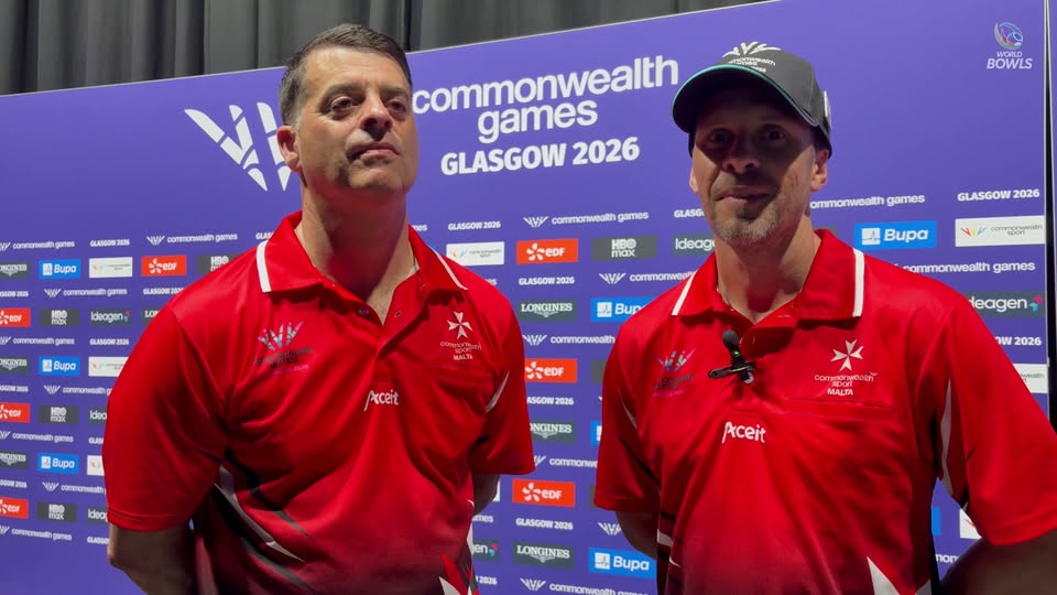 Malta’s Men’s Pairs, Lead Troy Lorimer And Skip Shaun Parnis, Reflect On Their G...