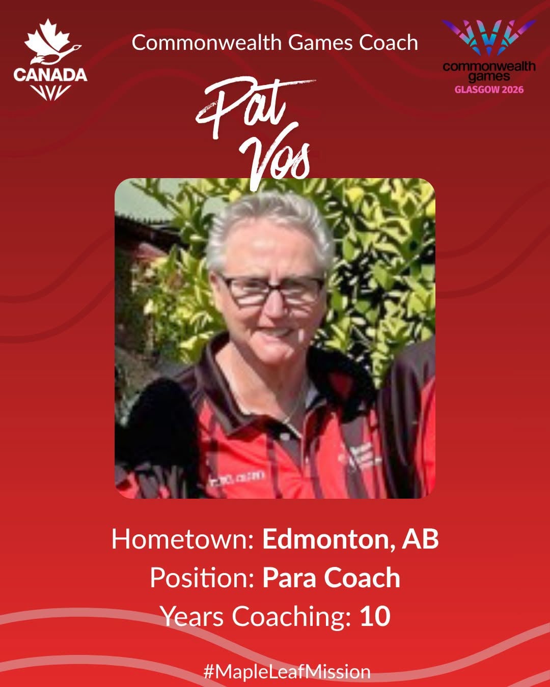 Meet Commonwealth Games Para Coach Pat Vos As She Prepares To Support Team Canad...