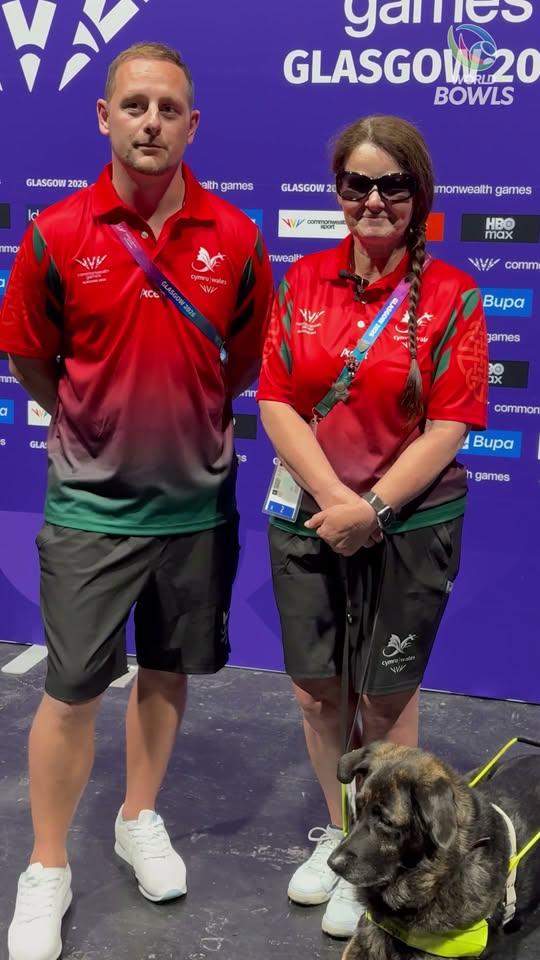 Unbeaten Welsh Para Mixed Pairs B2–b3 Teammates Julie Thomas And Steffan James R...