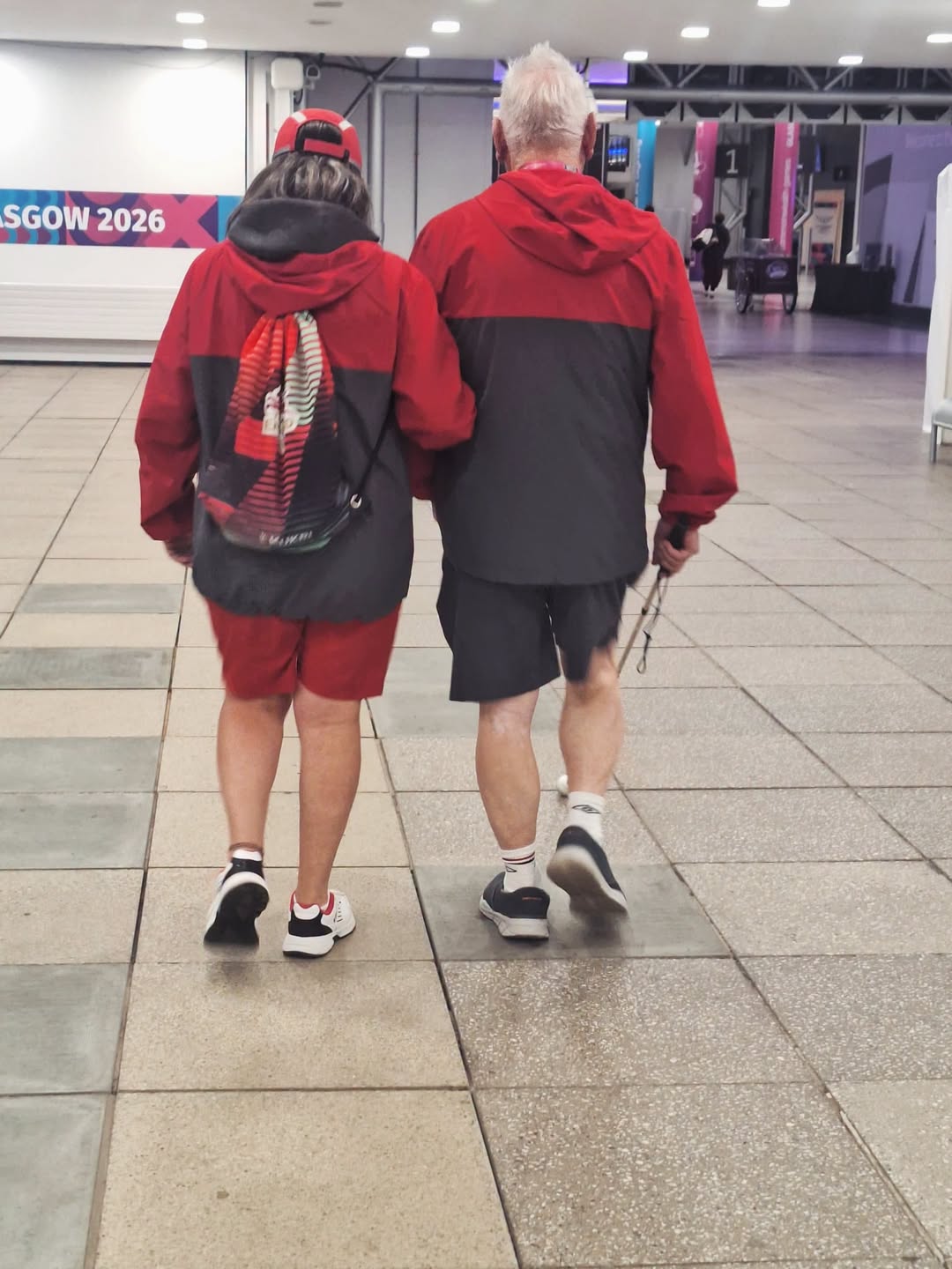 We Get By With A Little Help From Our Friends... Vi Para Mixed Pairs Partners Ron...