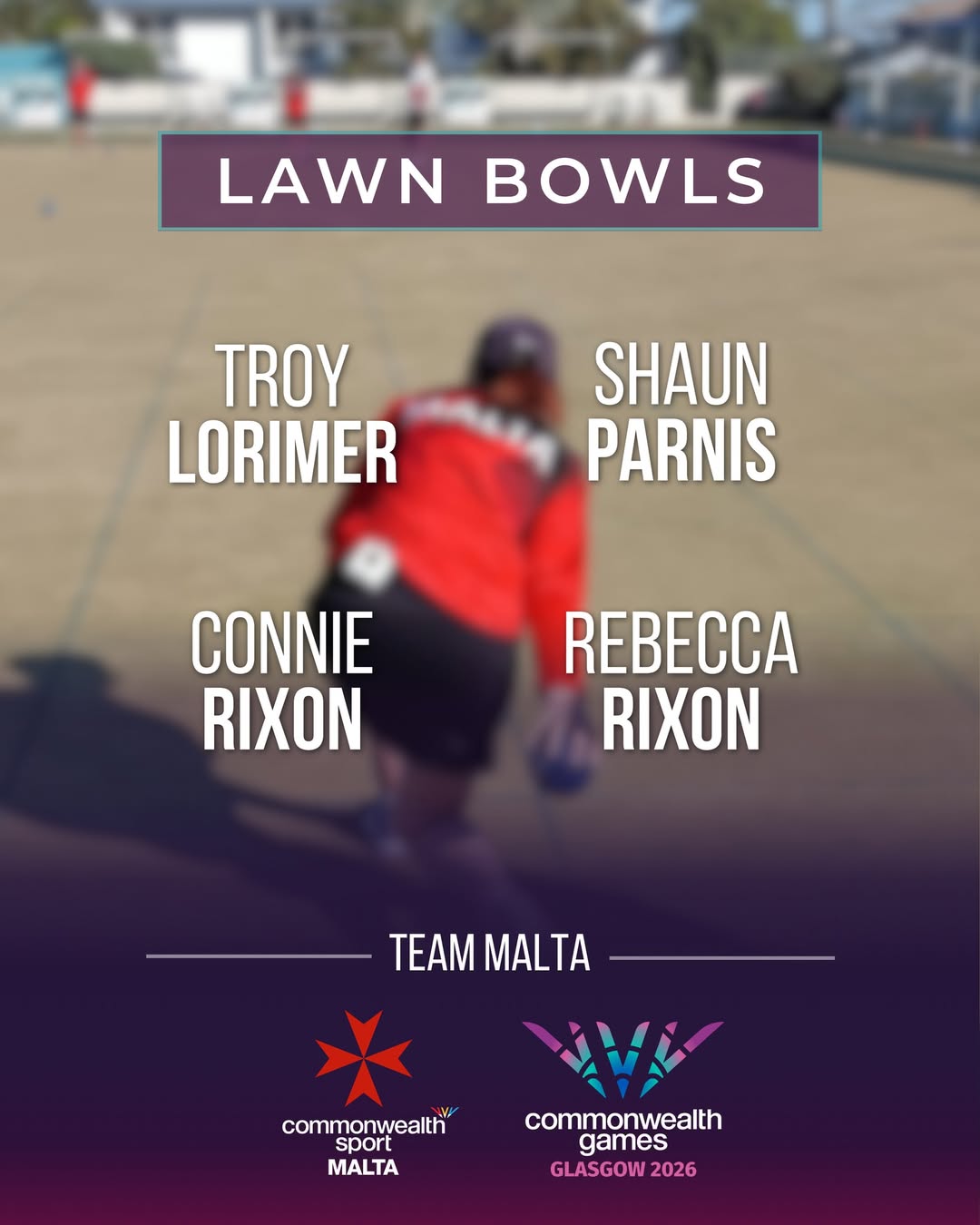 Glasgow 2026 | Team Malta | Lawn Bowls...