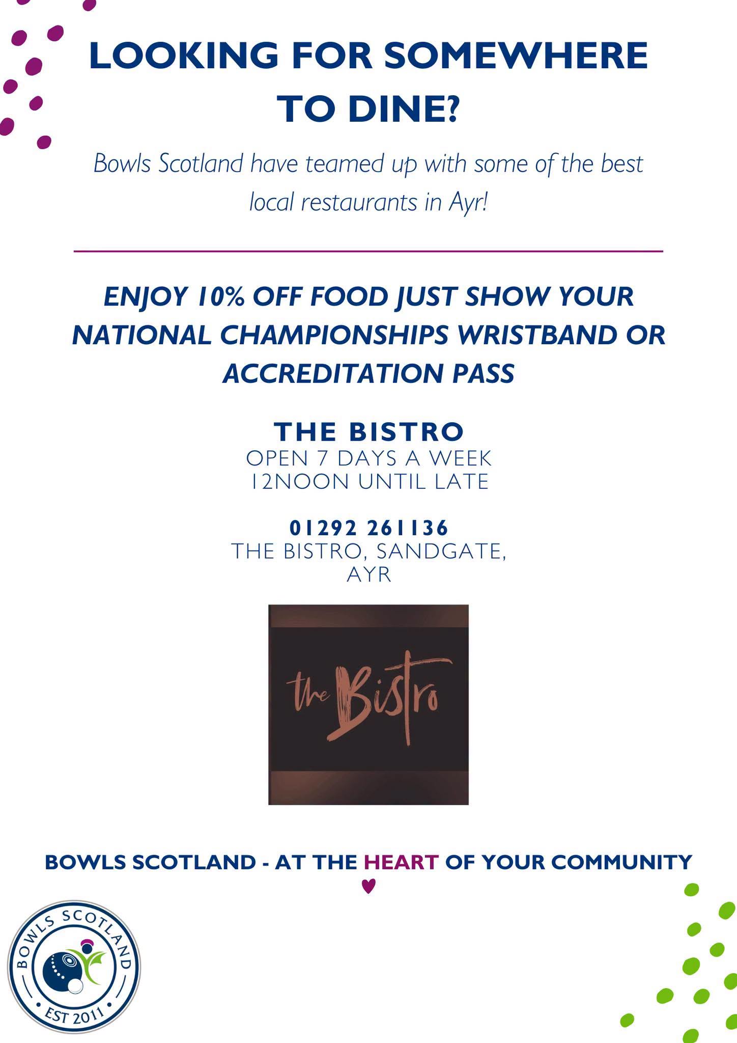 Looking For Somewhere To Dine During The National Championships? We’ve Teamed ... Looking For Somewhere To Dine During The National Championships? We’ve Teamed ...