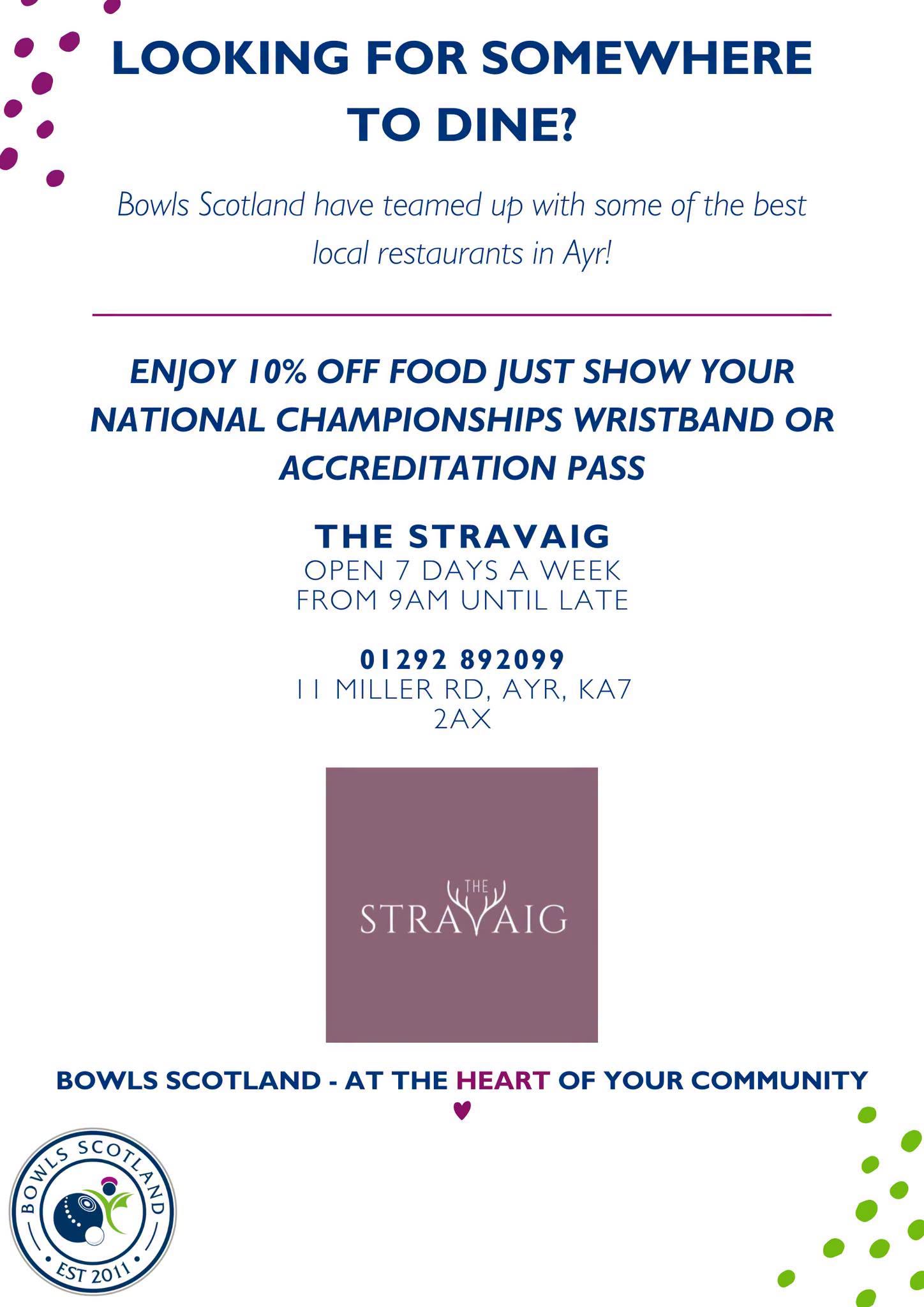 Looking For Somewhere To Dine During The National Championships? We’ve Teamed ... Looking For Somewhere To Dine During The National Championships? We’ve Teamed ...