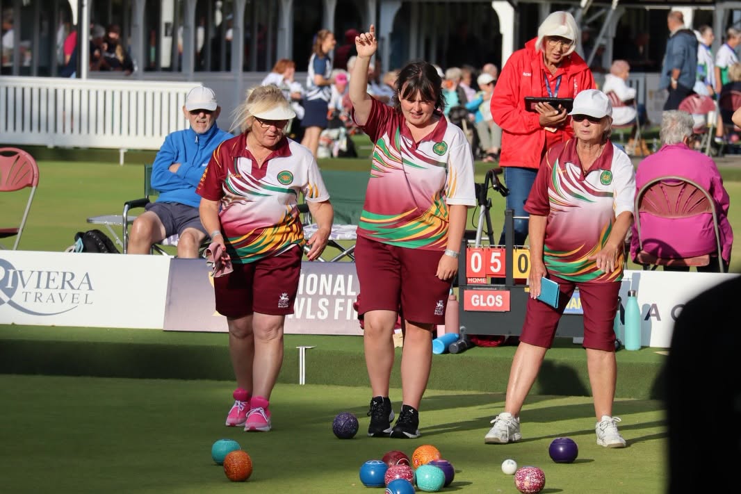 The Second Women’s Fours Semi-Final Between Warwickshire & Gloucestershire Is Po... The Second Women’s Fours Semi-Final Between Warwickshire & Gloucestershire Is Po...