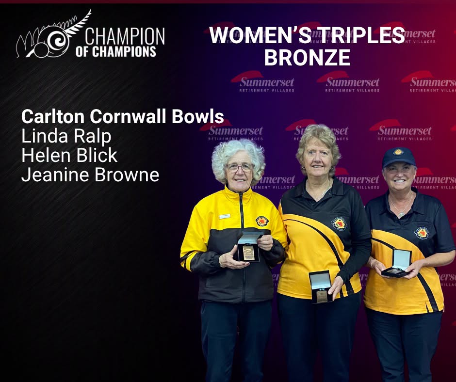 Congratulations To All Our Finalists In The Champion Of Champions Women's Triple...