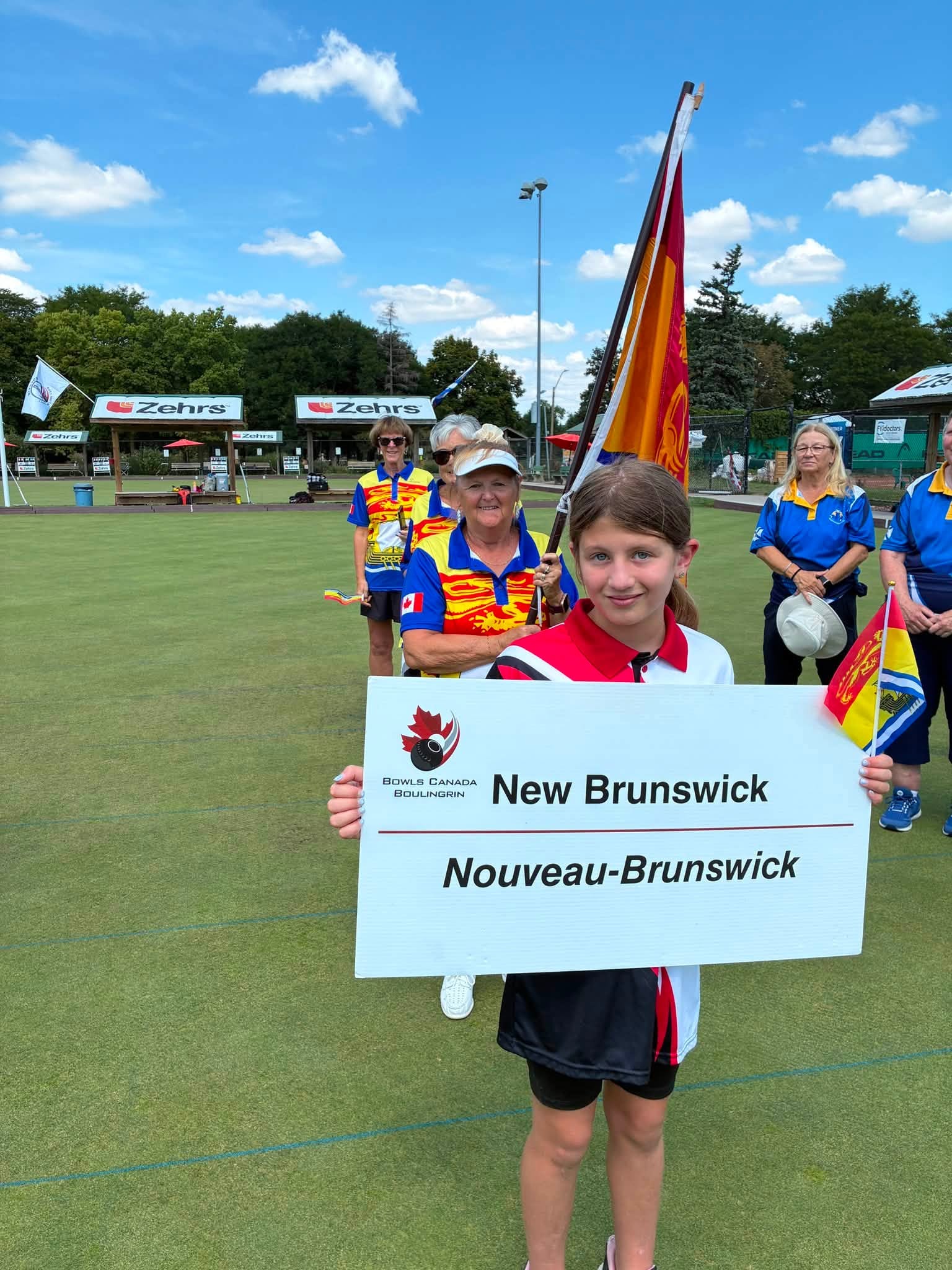 A Great Opening Ceremonies To Kick Off The Canadian Sr. Triples Championships A...