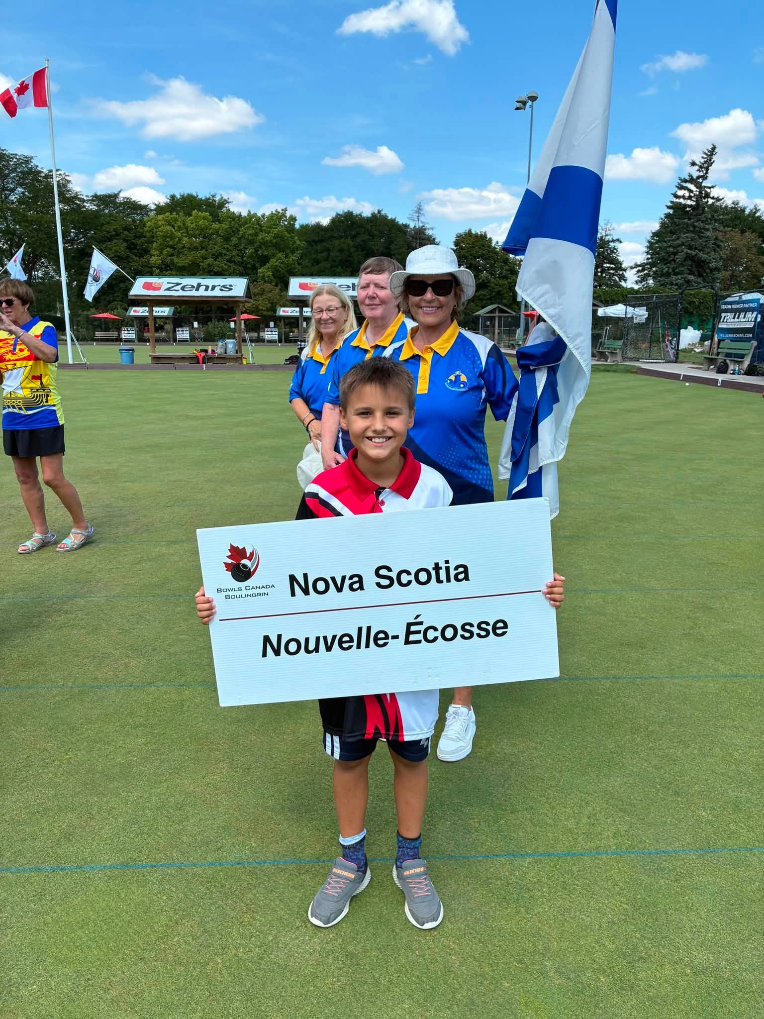 A Great Opening Ceremonies To Kick Off The Canadian Sr. Triples Championships A...