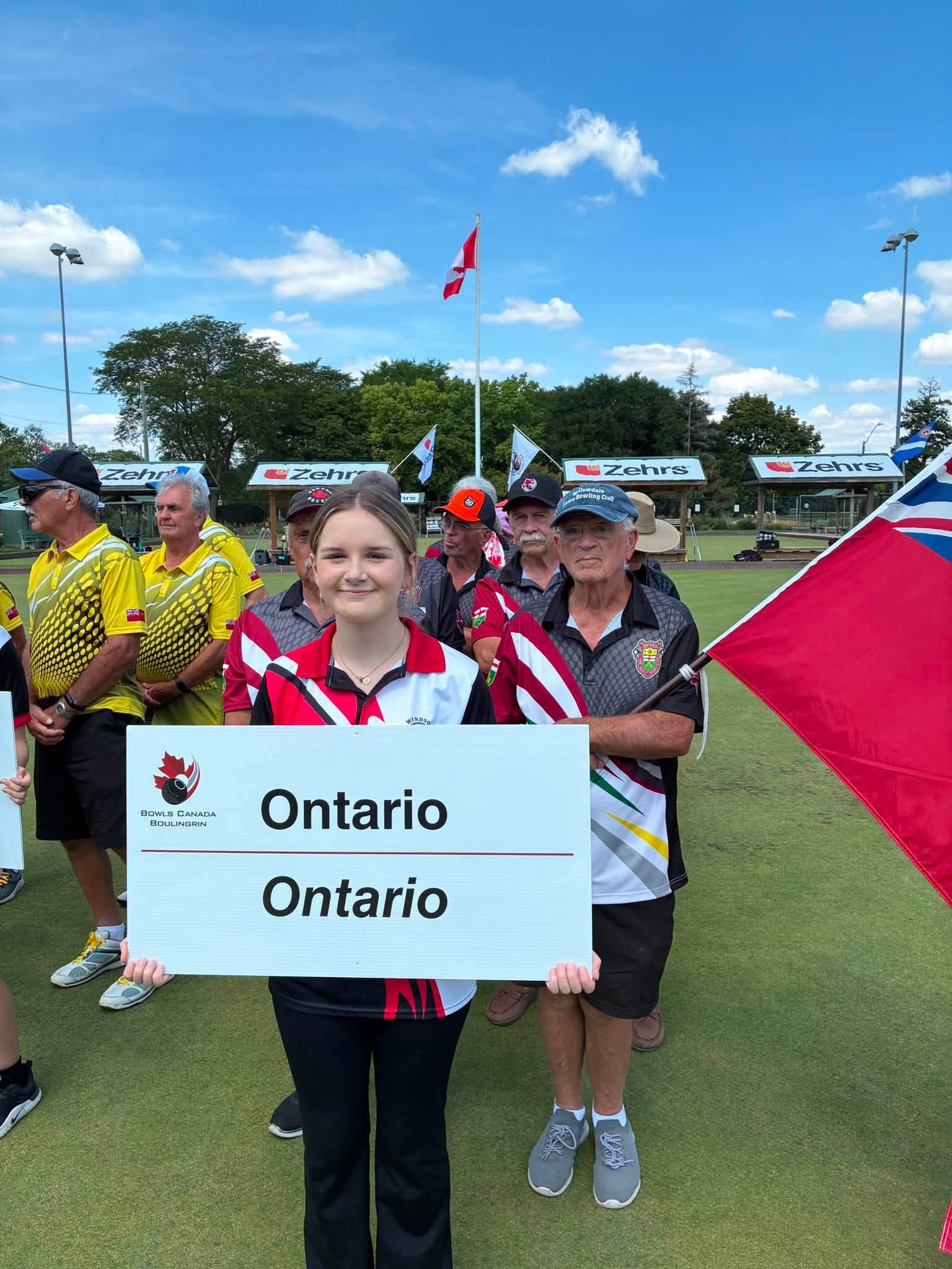 A Great Opening Ceremonies To Kick Off The Canadian Sr. Triples Championships A...