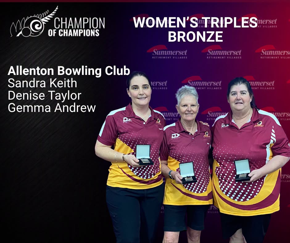 Congratulations To All Our Finalists In The Champion Of Champions Women's Triple...