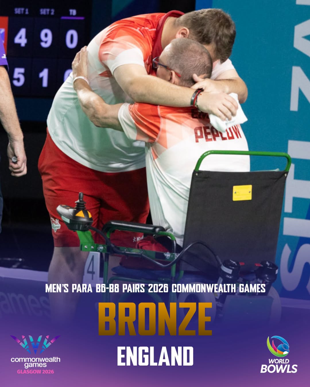 Bronze For England!...