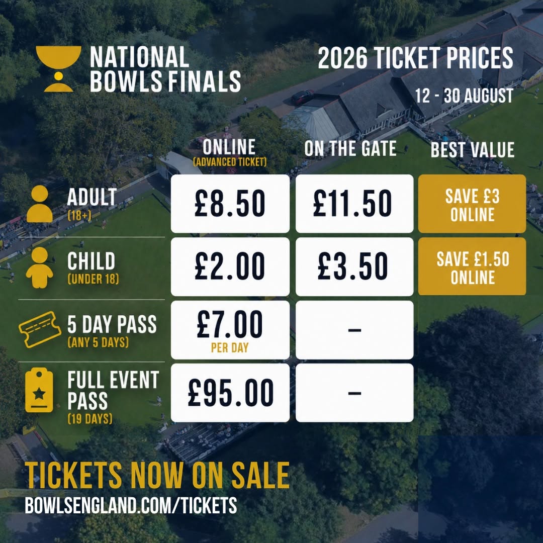 Book Your National Bowls Finals Tickets Online For Discounted Prices! Booking O...