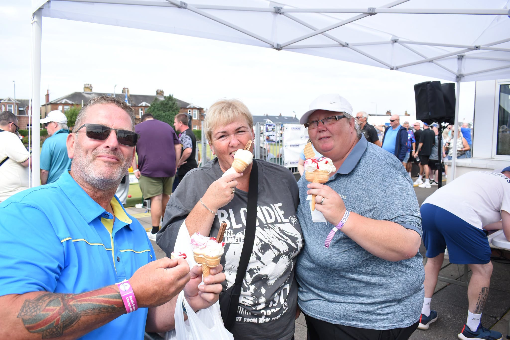 Bowls, Sunshine And Ice Cream. Not A Bad Thursday In Ayr! #bowlsscotland #bsna...