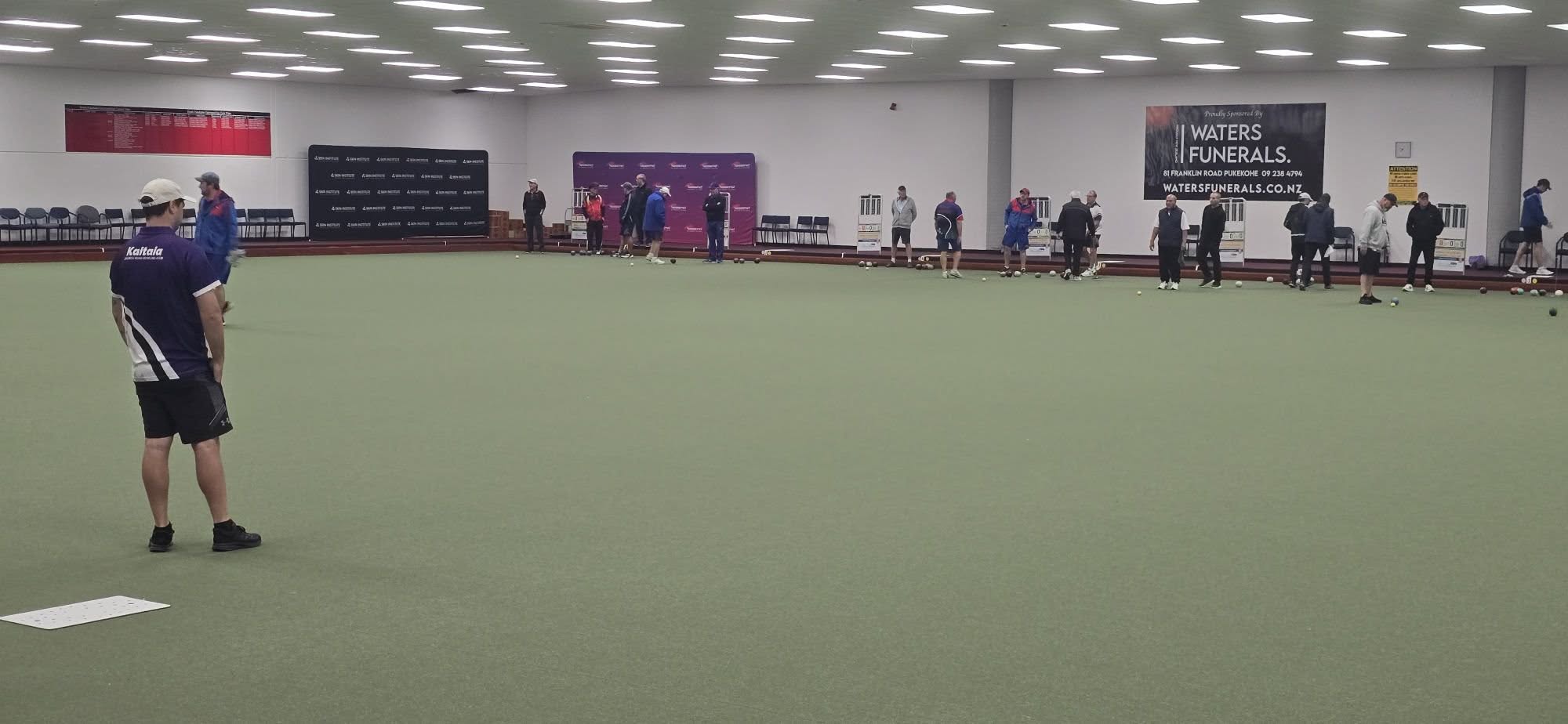 Champion Of Champions Men's Triples Are Under Way At The Pukekohe Cosmopolitan C...