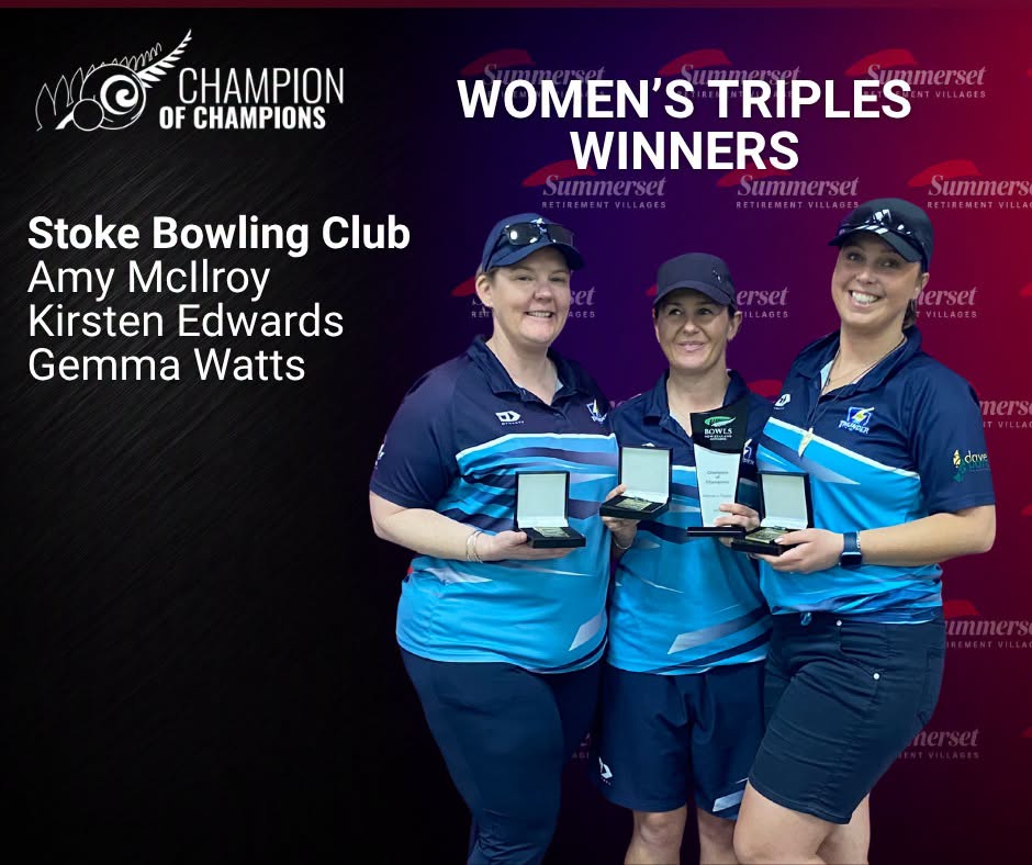 Congratulations To All Our Finalists In The Champion Of Champions Women's Triple...