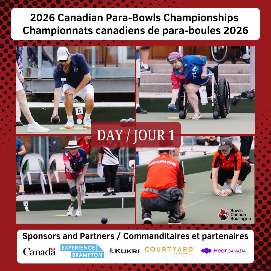 Day 1 Of The 2026 Canadian Para-Bowls Championships Has Wrapped! It Was A Fanta...
