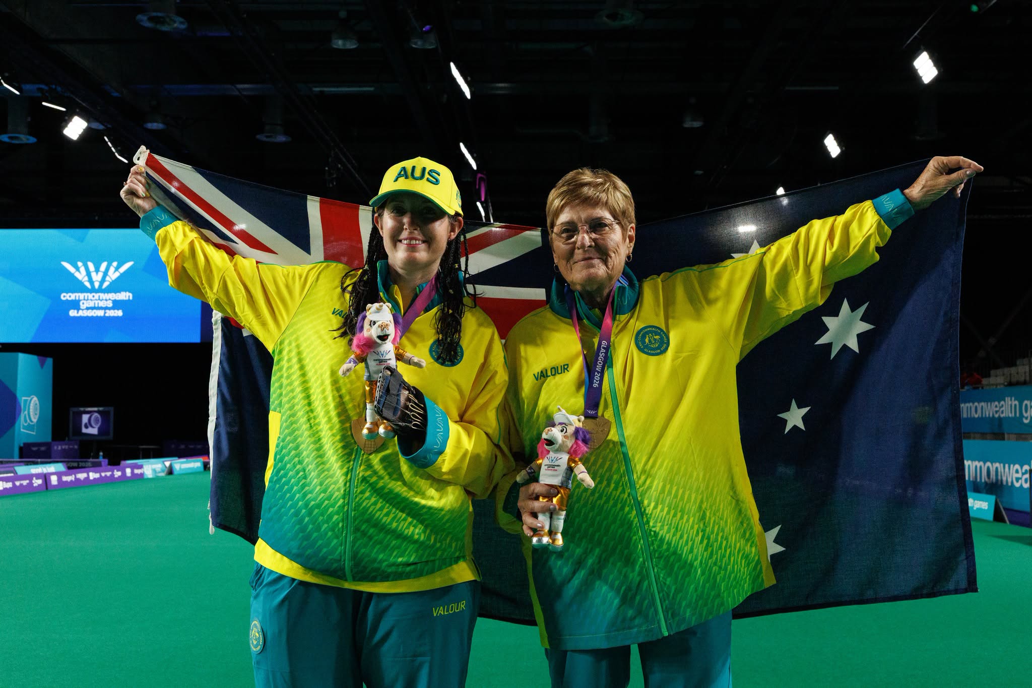 Good Morning Australia! #gold #glasgow2026