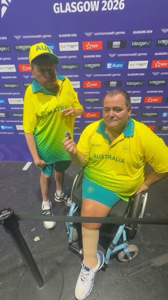 Hear From Damien Delgado And James Reynolds After Their #glasgow2026 Gold Medal...