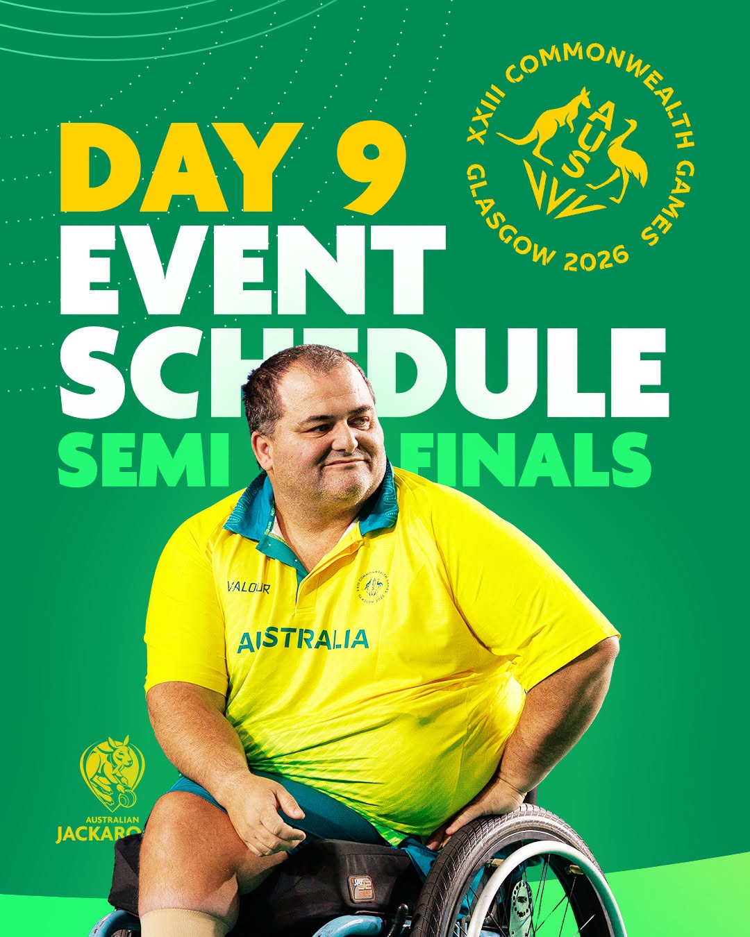 Here Is The Schedule For Our Para Semifinals! Let's Bring #glasgow2026 Home In...