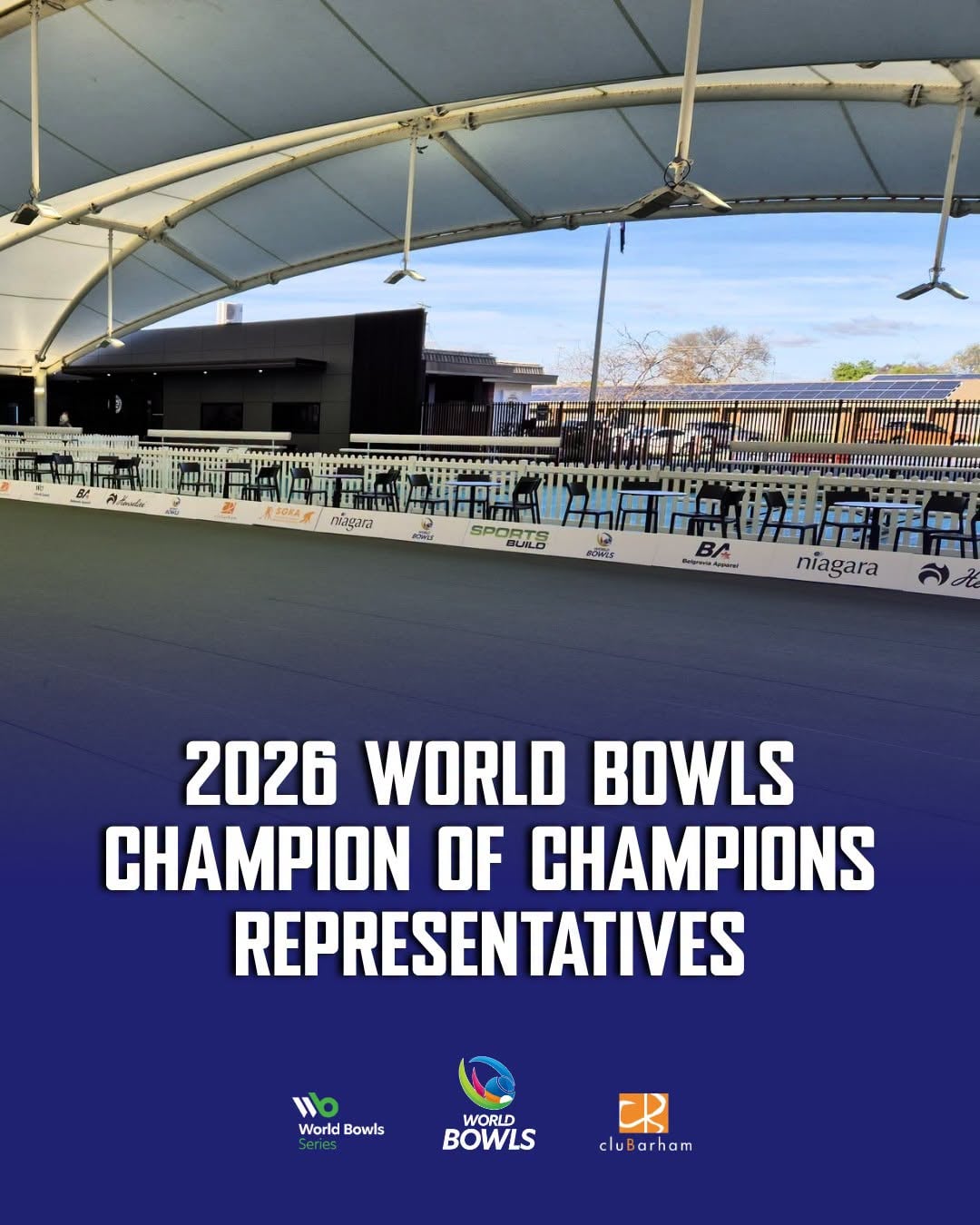 Here’s Who Will Be Taking To The Greens At Clubarham For The 2026 World Champion...