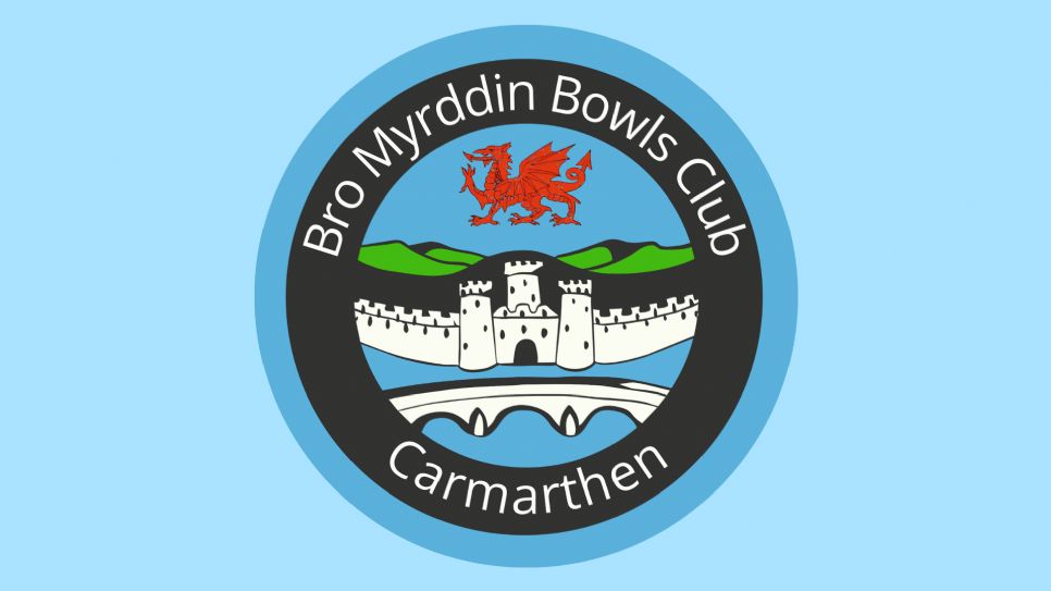 Bro Myrddin Bowls Club logo