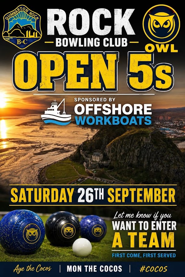 Rock Bowling Club OWL Open 5s flyer