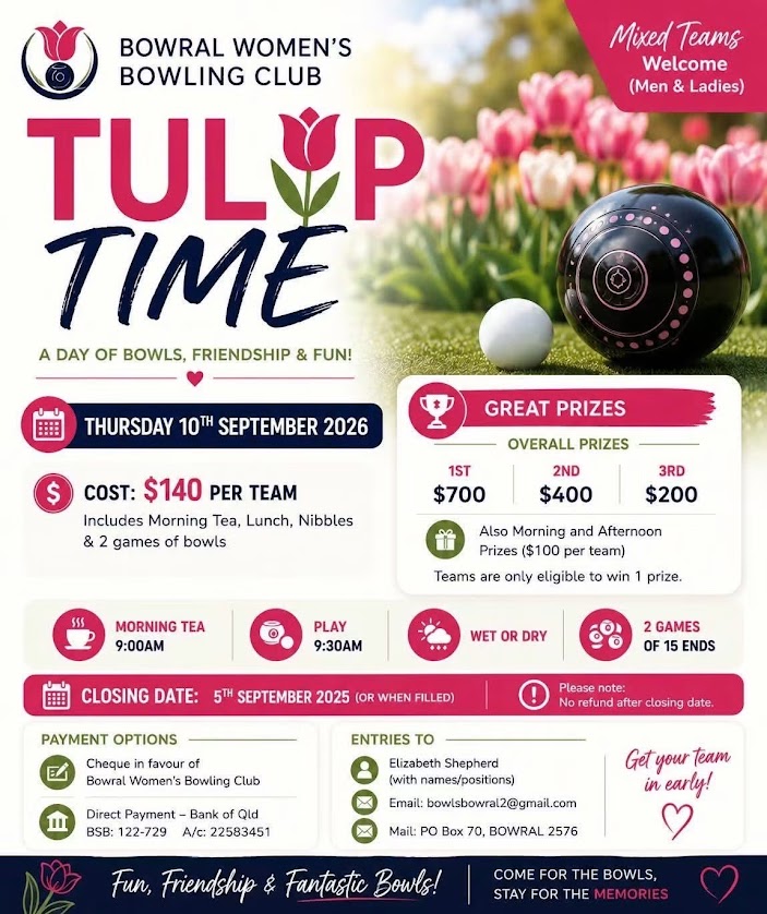 Tulip Time flyer