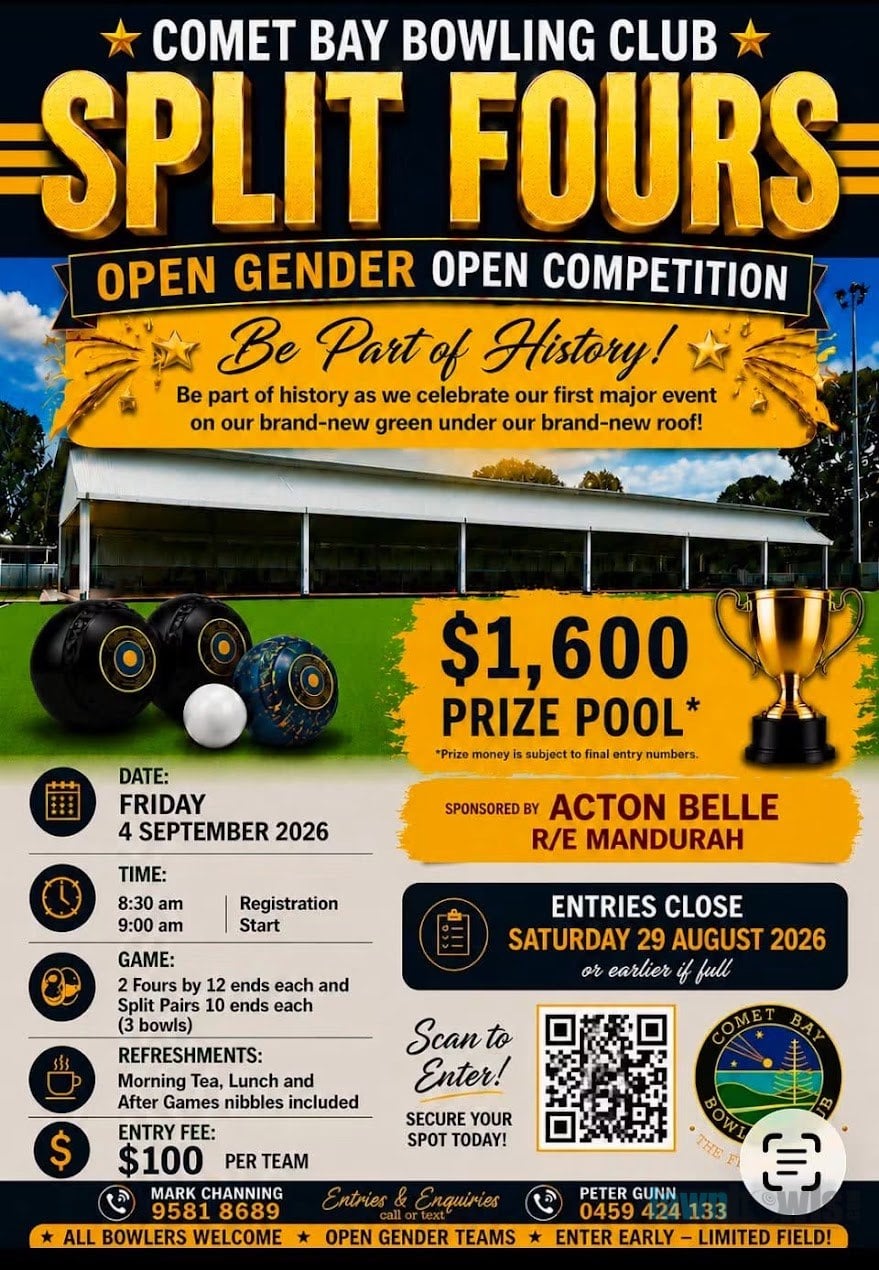 Split Fours flyer