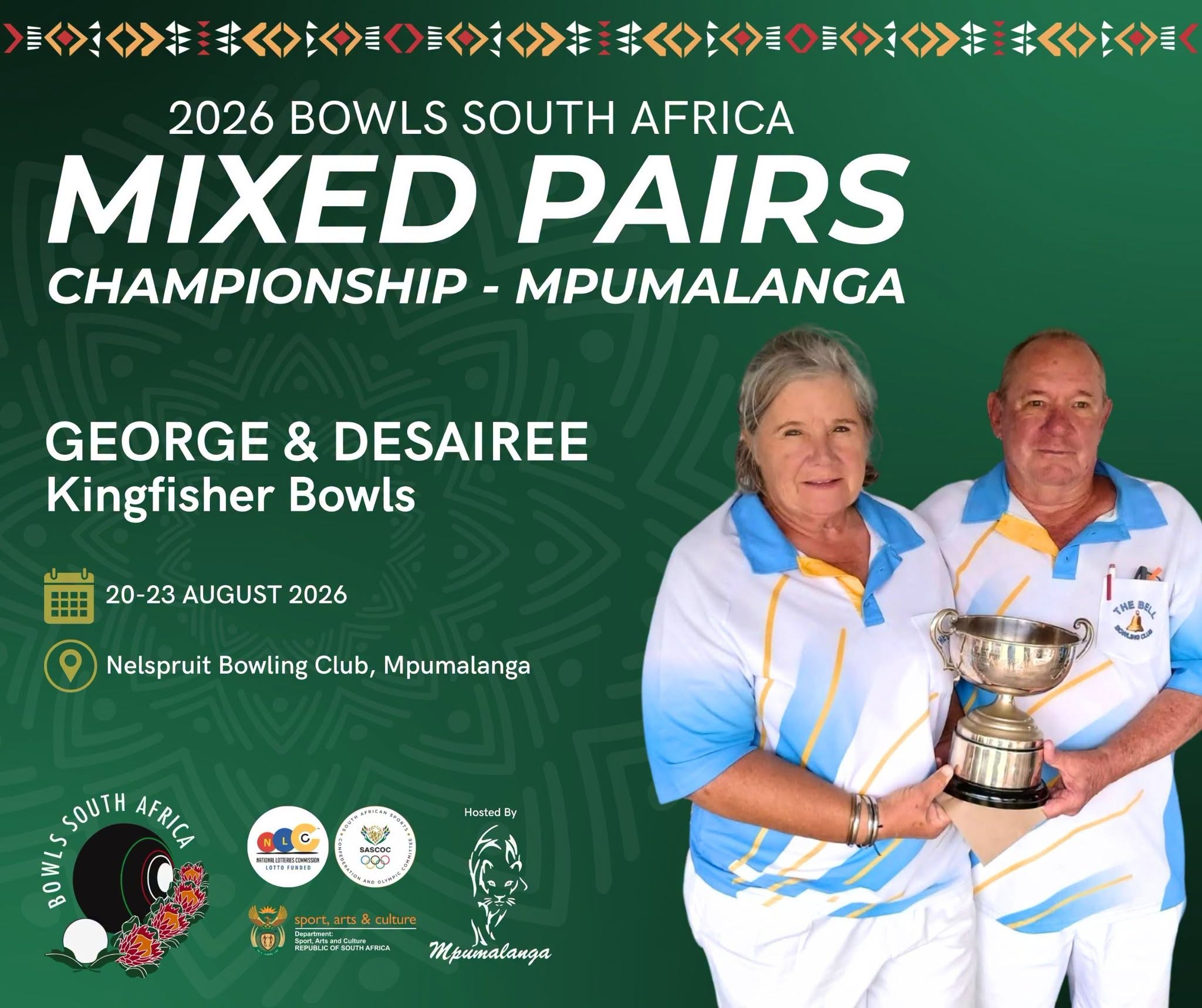 Introducing The Kingfisher Mixed Pairs Representatives Who Will Proudly Compete...
