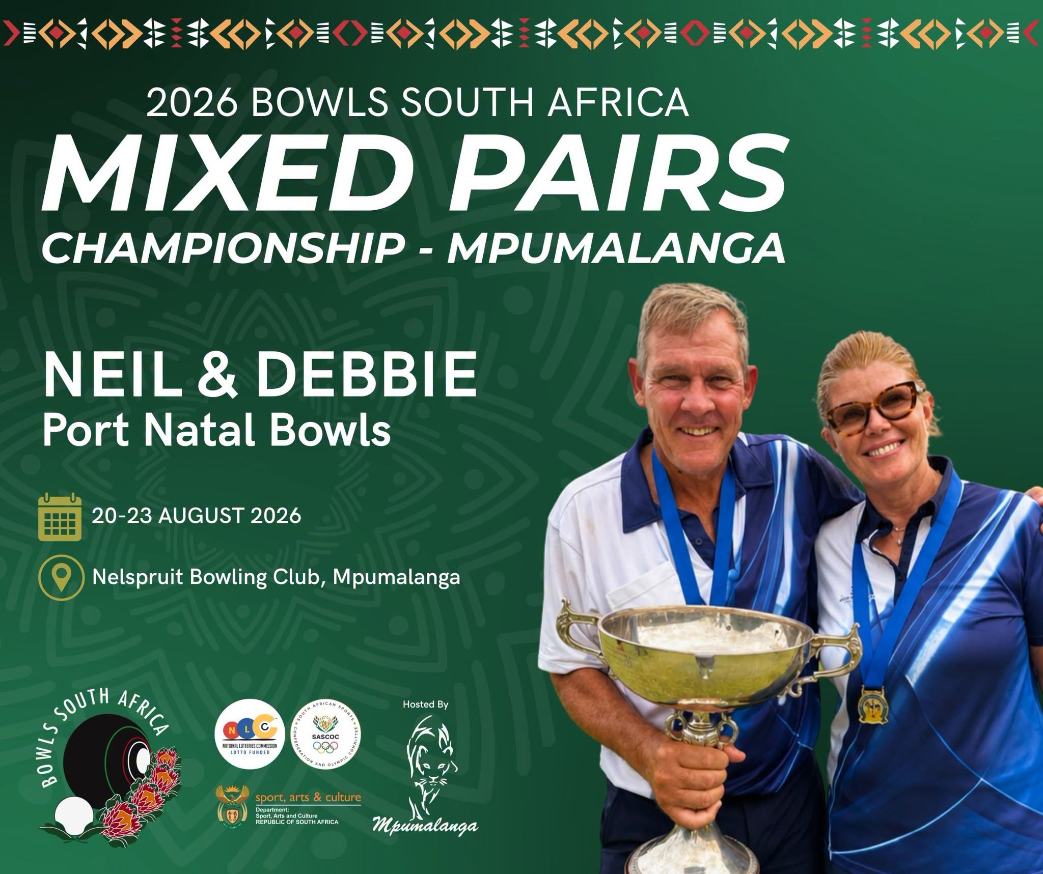Introducing The Port Natal Bowls Mixed Pairs Representatives Who Will Proudly C...