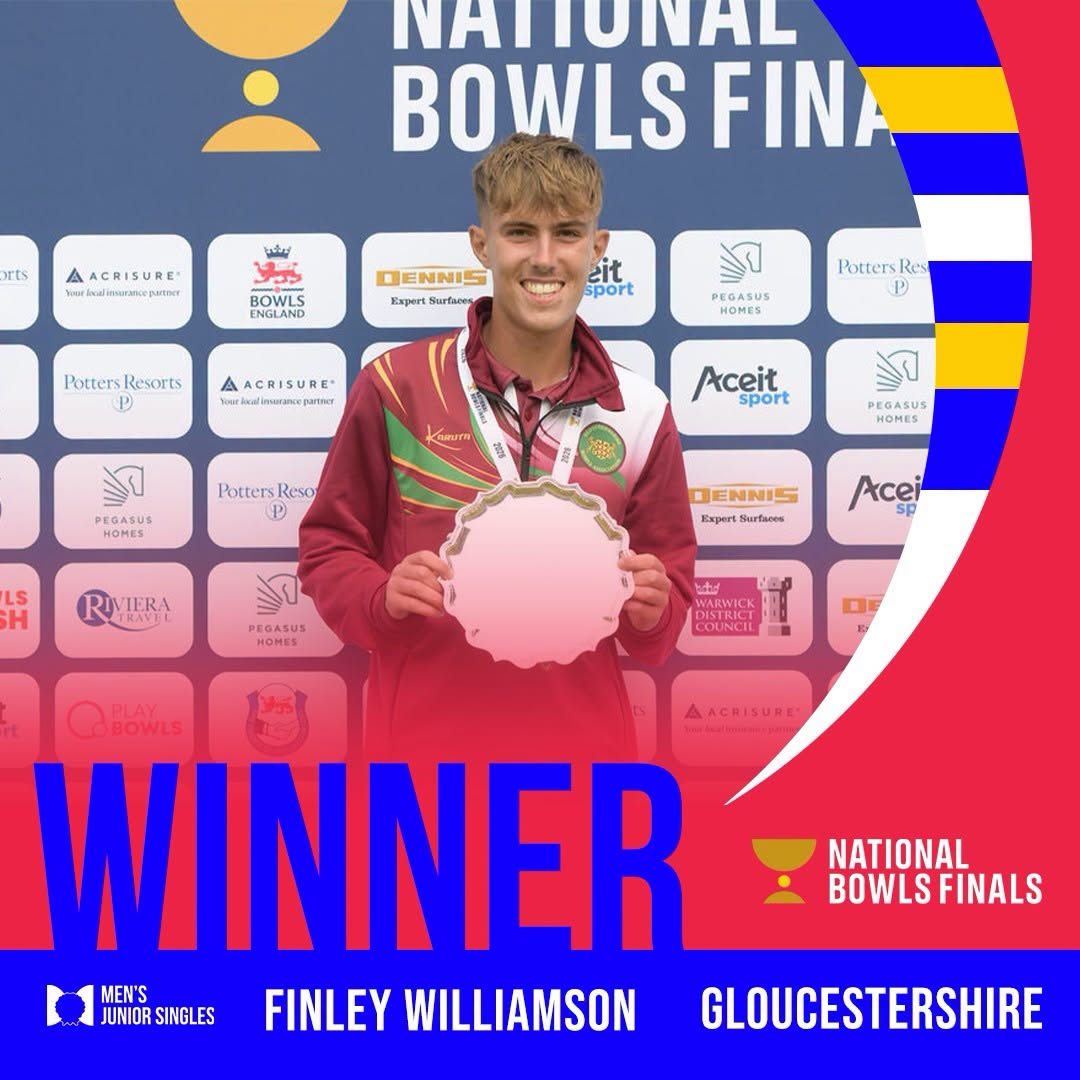 Mens Junior Singles Winner It Has Been A Superb National Bowls Finals For Finle...