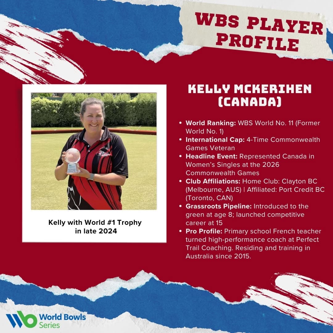 Player Spotlight: Kelly Mckerihen A Former World No. 1 And Current Wbs World #1...