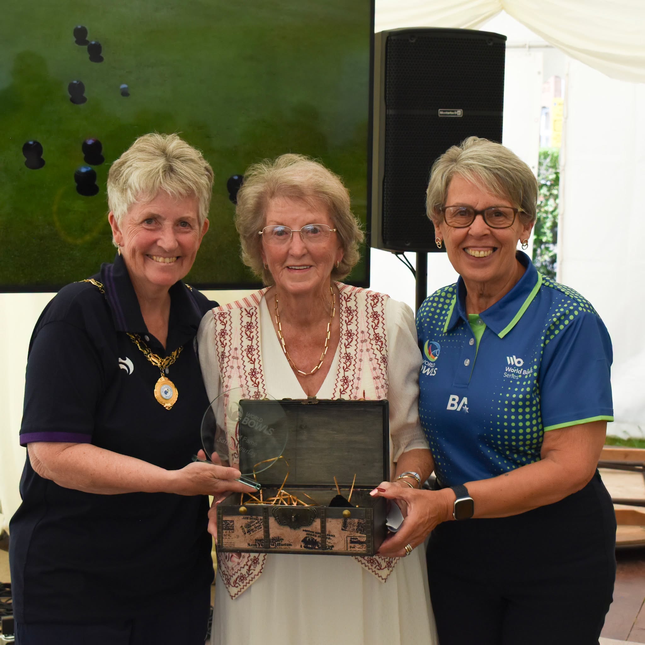 Sarah Gourlay, World Bowls Hall Of Fame Sarah Gourlay Was Inducted To The World...